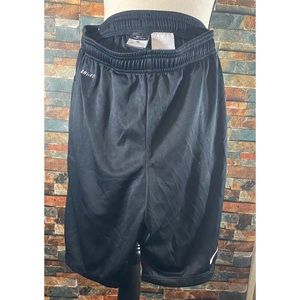 Nike dri-fit basketball black gym men shorts